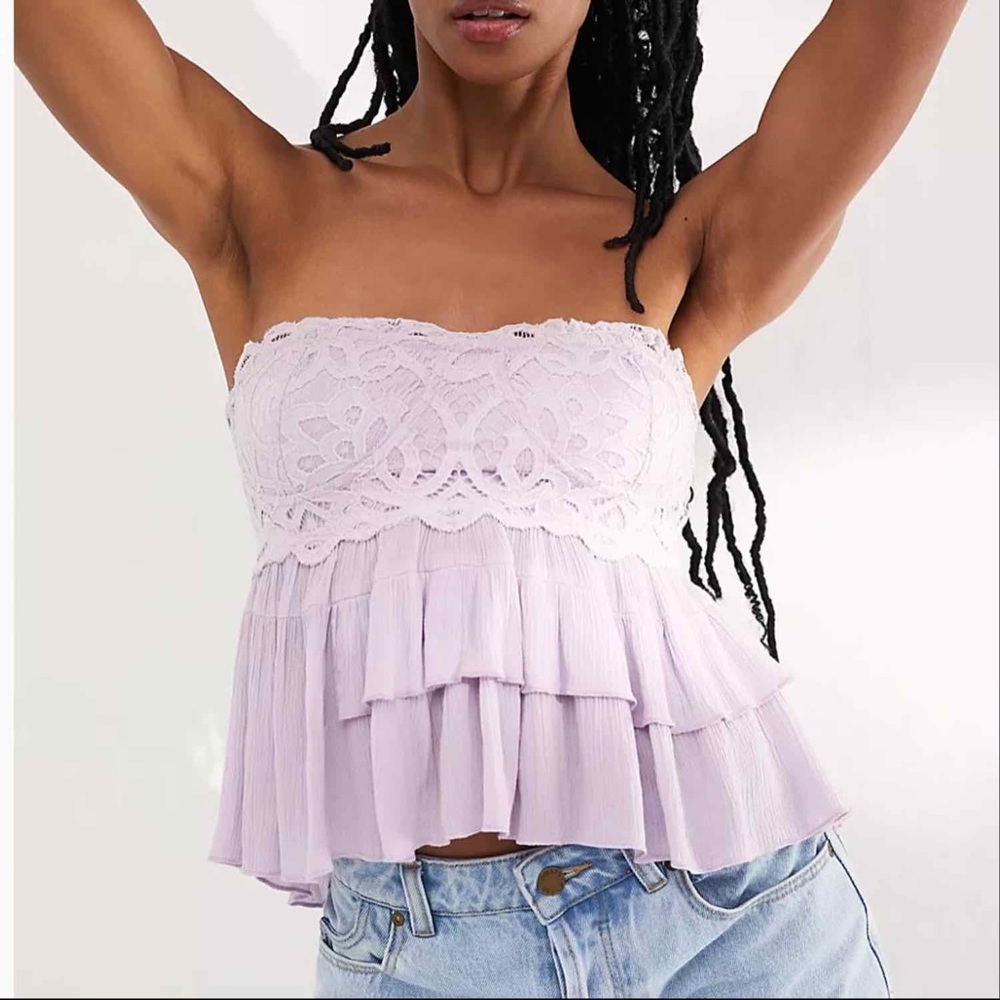✨Free People Adella Corset Cami✨